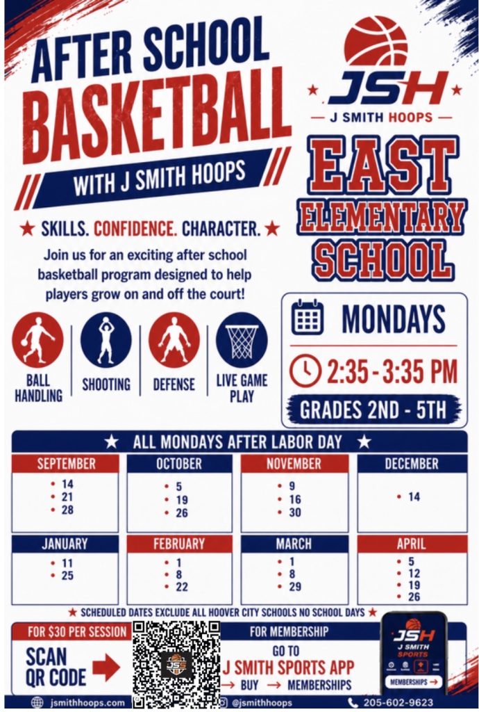 Vestavia East - Mondays