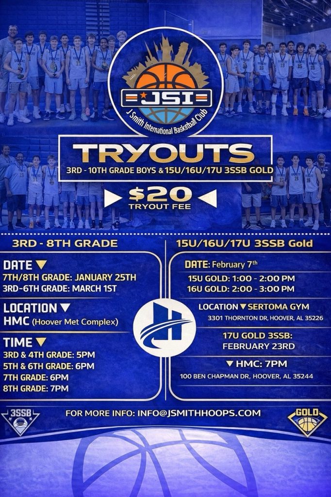 JSI Boys Tryouts 2026